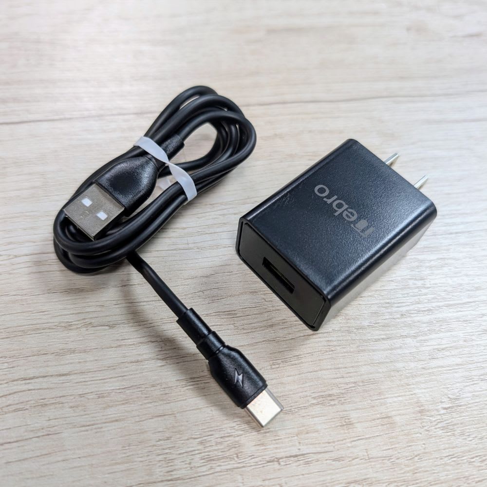 Cargador USB Tipo C 1m Nebro VGA-009 Carga Rápida 2.4A3