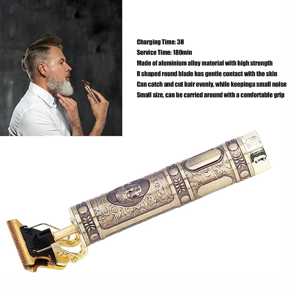 Cortapelos Eléctrica Inalámbrica Para Hombres recargable8