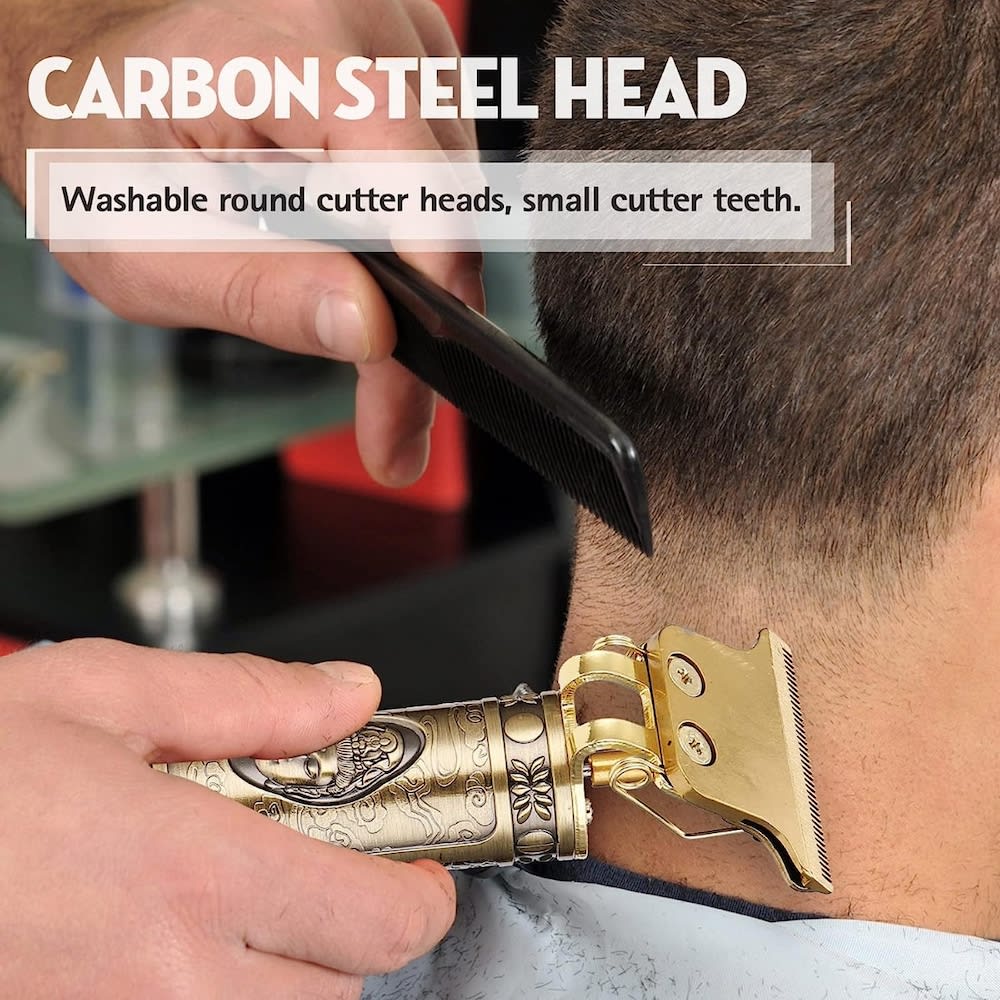 Cortapelos Eléctrica Inalámbrica Para Hombres recargable5
