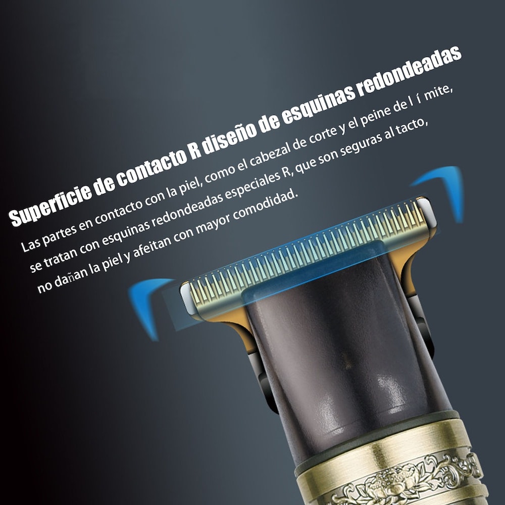 Cortapelos Eléctrica Inalámbrica Para Hombres recargable W167