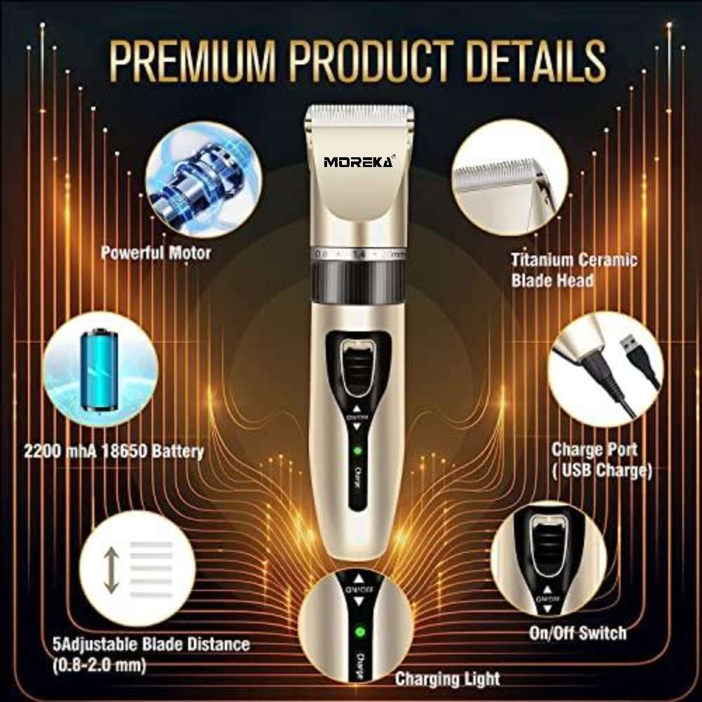 Kit de Peluquería Profesional para mascotas 8 accesorios W-286