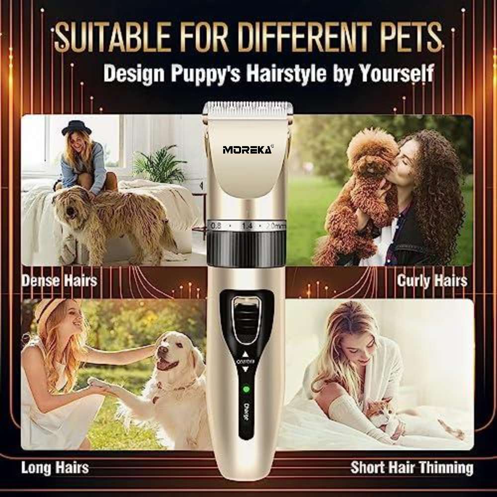 Kit de Peluquería Profesional para mascotas 8 accesorios W-282