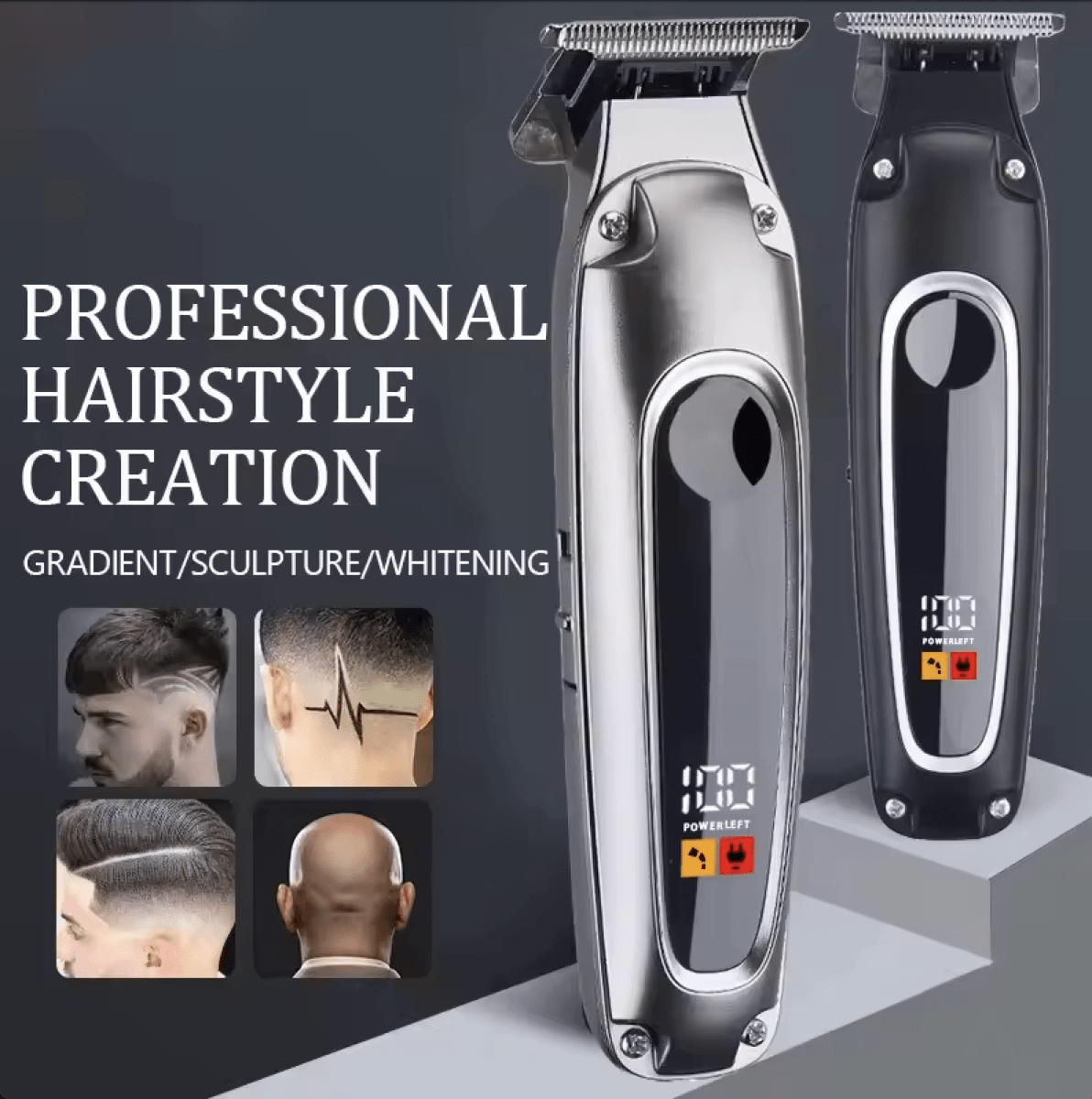 Rasuradora Eléctrica Moreka W-33 Cortadora De Cabello Velocidad 6000 rpm/min 1200mAh6