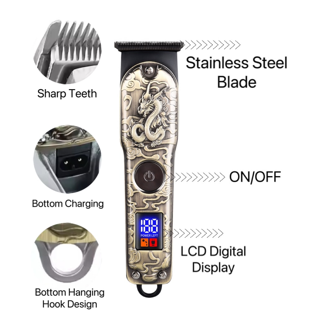 Rasuradora Eléctrica Moreka W-36 Cortadora De Cabello 1200mAh 3.2V 6500rpm4