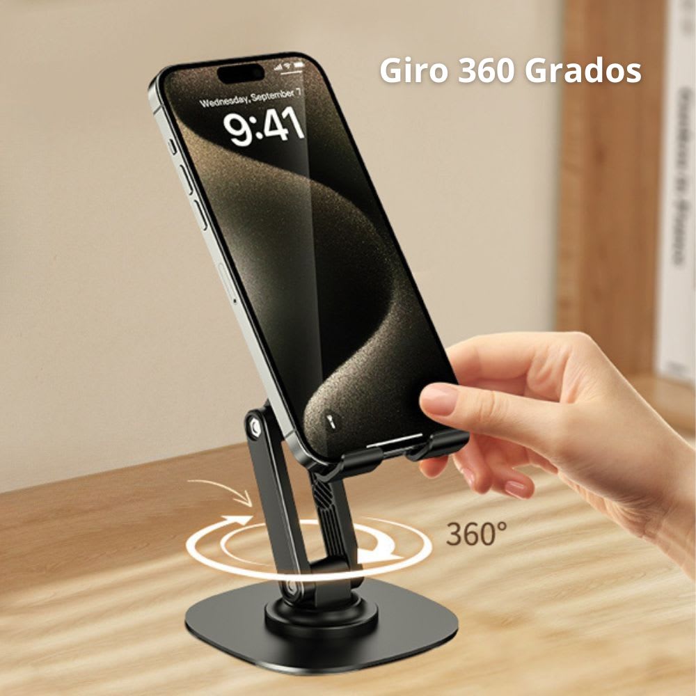 Soporte escritorio Giratorio Rotación 360° Plegable Nebro WAT-0178