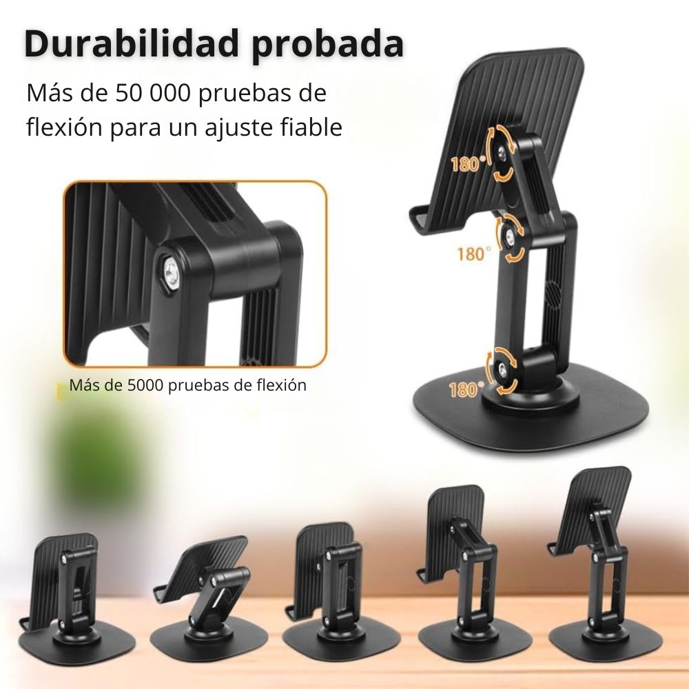 Soporte escritorio Giratorio Rotación 360° Plegable Nebro WAT-0175