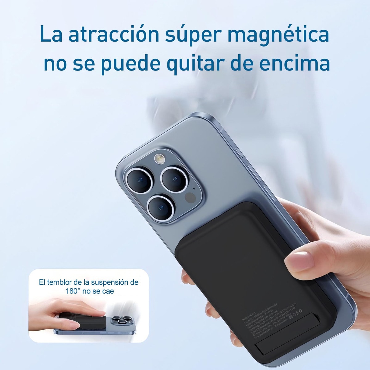 Power Bank Magsafe Nebro WB-072 10000mAh 22.5W, Magsafe 15w2
