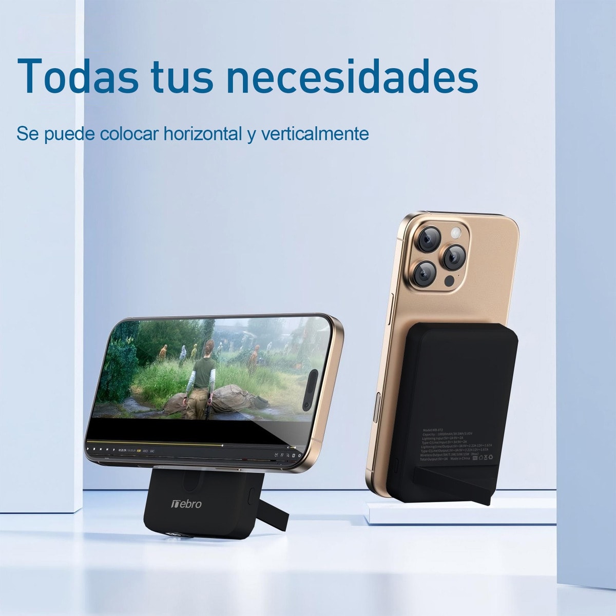 Power Bank Magsafe Nebro WB-072 10000mAh 22.5W, Magsafe 15w3