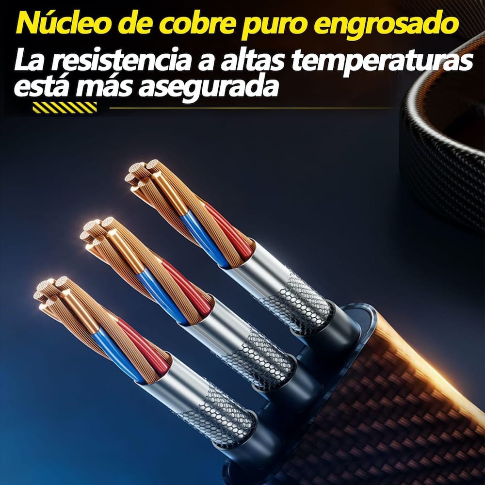 Cable Tipo C USB IP 65w Carga Rápida 4 EN 1 1m Nebro WD-0388