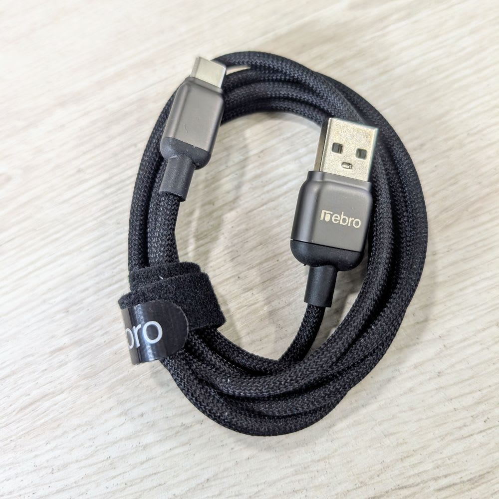 Cable carga ultra rápida máxima 60W, USB-C 1.2M Nebro WD-309T5
