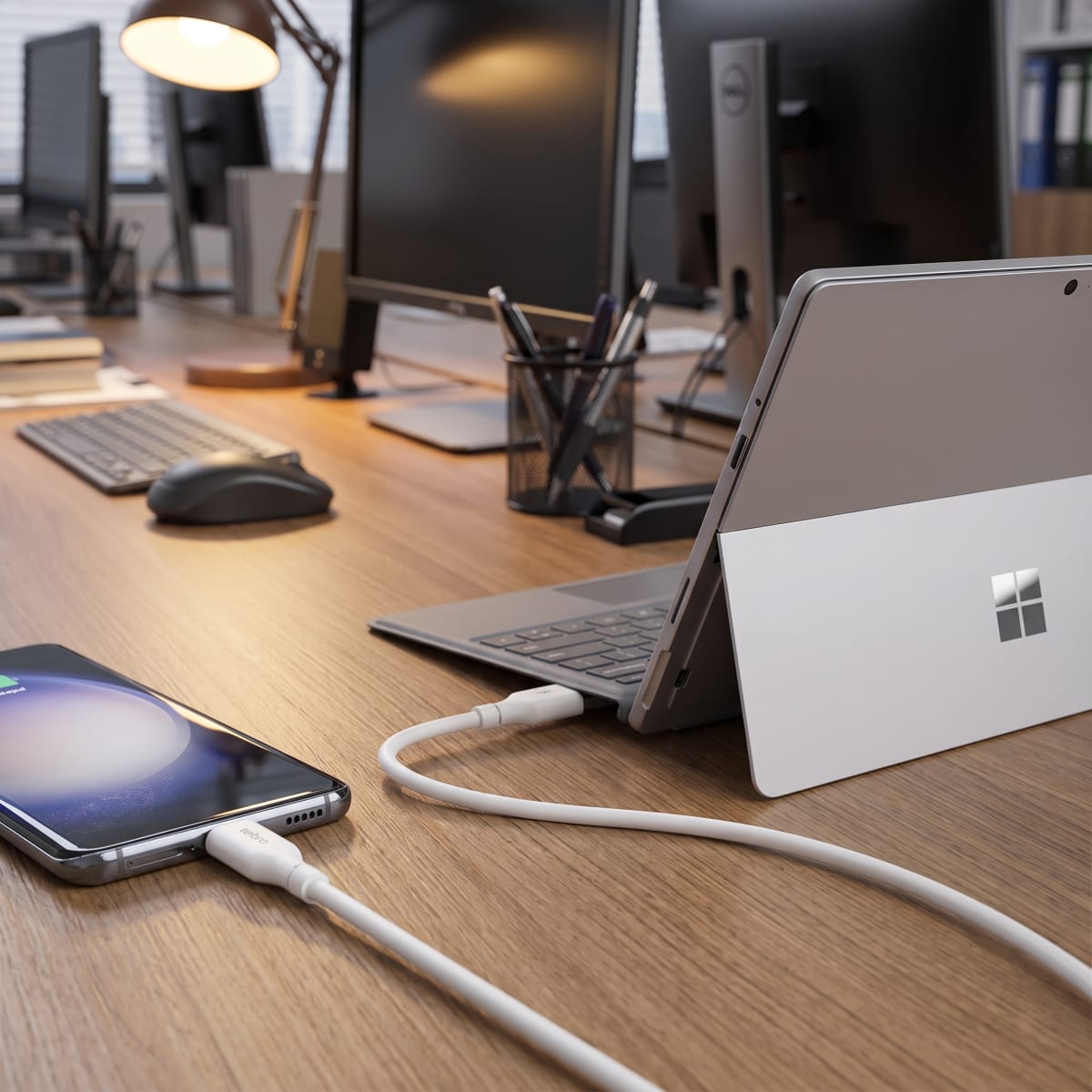 Cable Dato y Carga Nebro WD-05T USB-A/USB-C 1m Carga Rápida2
