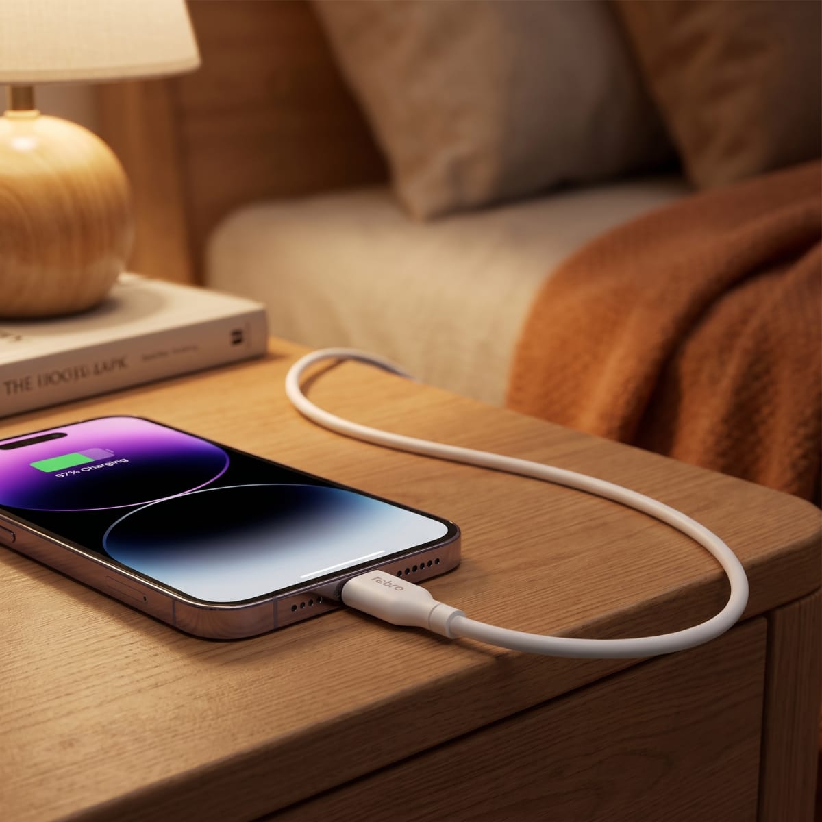 Cable Dato y Carga Nebro WD-05T USB-A/USB-C 1m Carga Rápida8