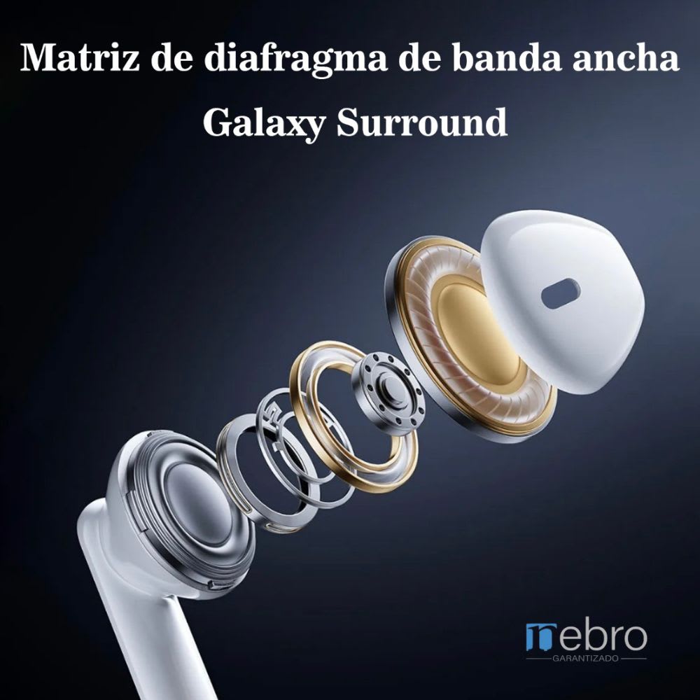 Audífonos Bluetooth Inalámbricos Bluetooth 5.3 extra bass Nebro WE-0055