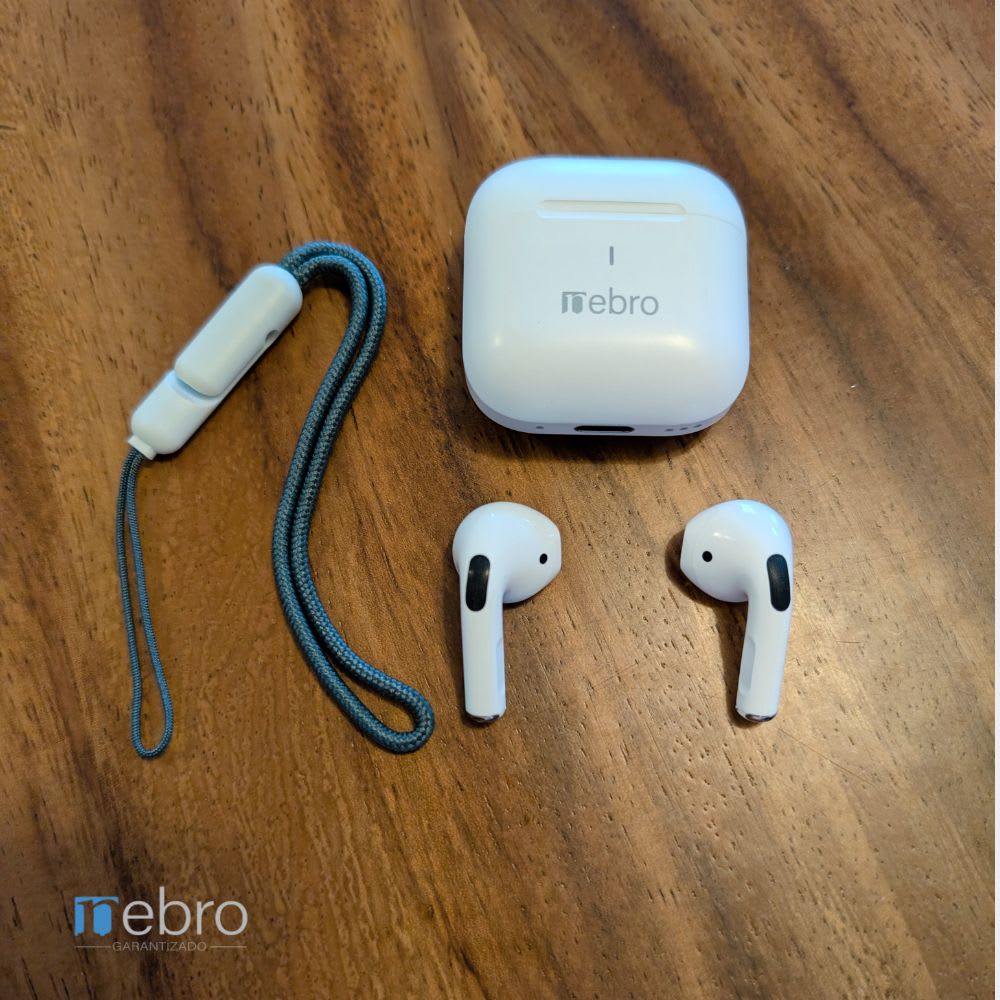 Audífonos Bluetooth Inalámbricos Bluetooth 5.3 extra bass Nebro WE-0058