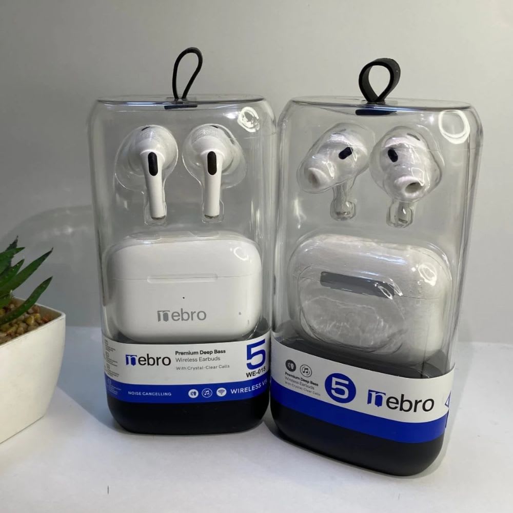 Audífonos Bluetooth Inalámbricos Bluetooth 5.3 deep bass cancelación de ruido Nebro WE-0157