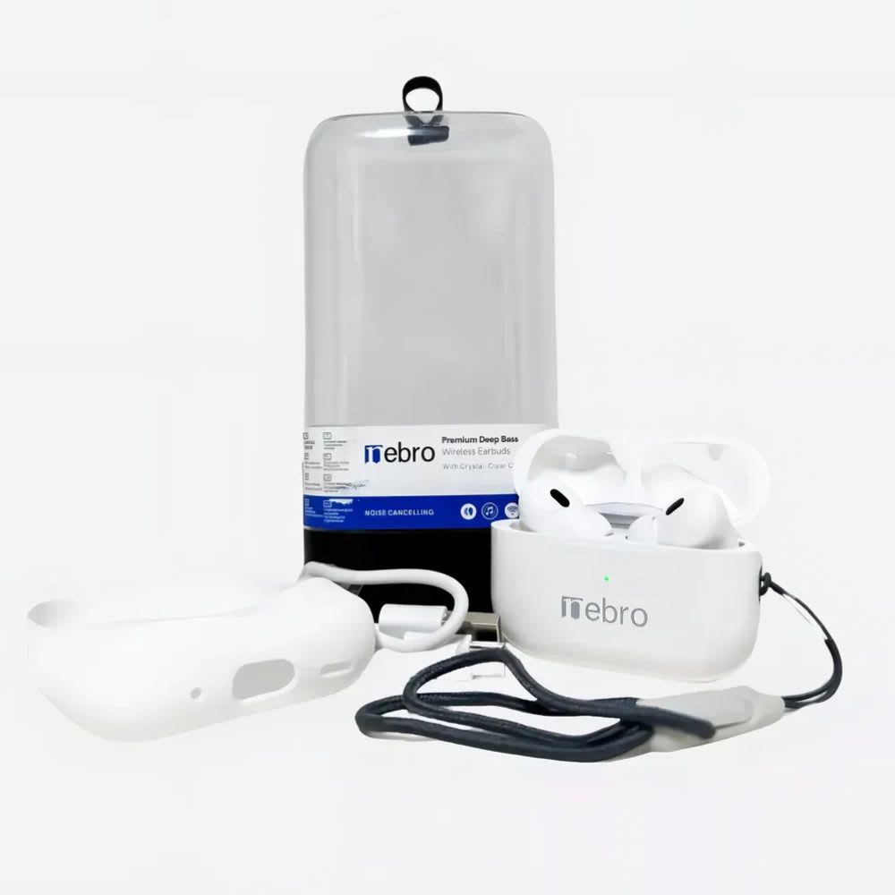 Audífonos Bluetooth Inalámbricos Bluetooth 5.3 deep bass cancelación de ruido Nebro WE-0158