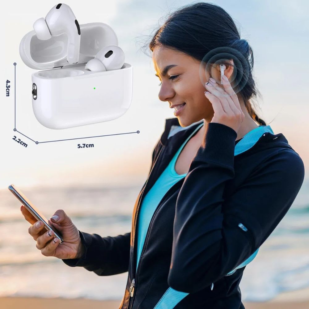 Audífonos Bluetooth Inalámbricos Bluetooth 5.3 deep bass cancelación de ruido Nebro WE-0159
