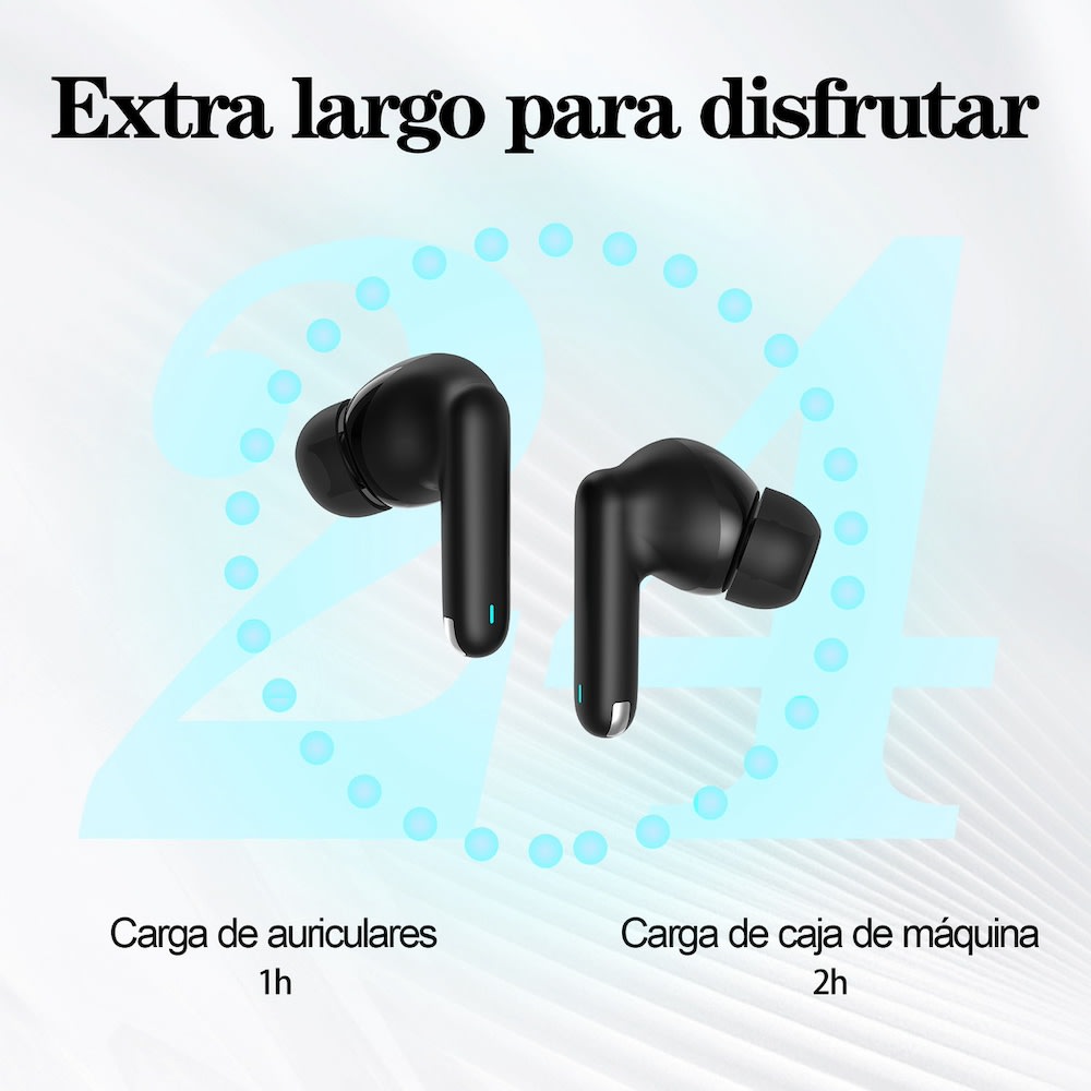 Audífonos Bluetooth Inalámbricos Bluetooth 5.3 Nebro WE-0176