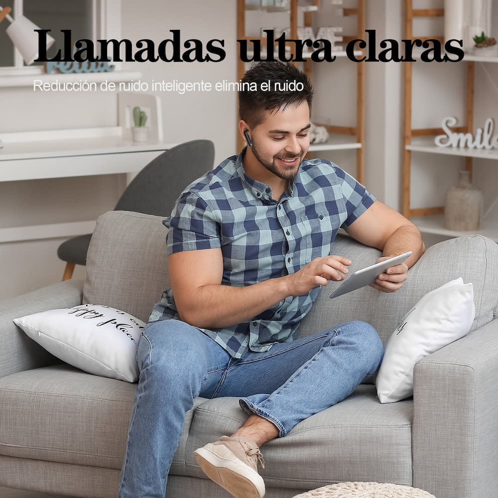 Audífonos Bluetooth Inalámbricos Bluetooth 5.3 Nebro WE-0174