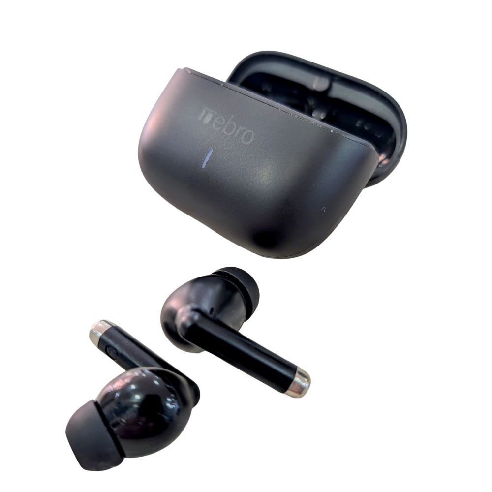 Audífonos Bluetooth 30mAh / Estuche 300mAh 20h con estuche Nebro WE-0622