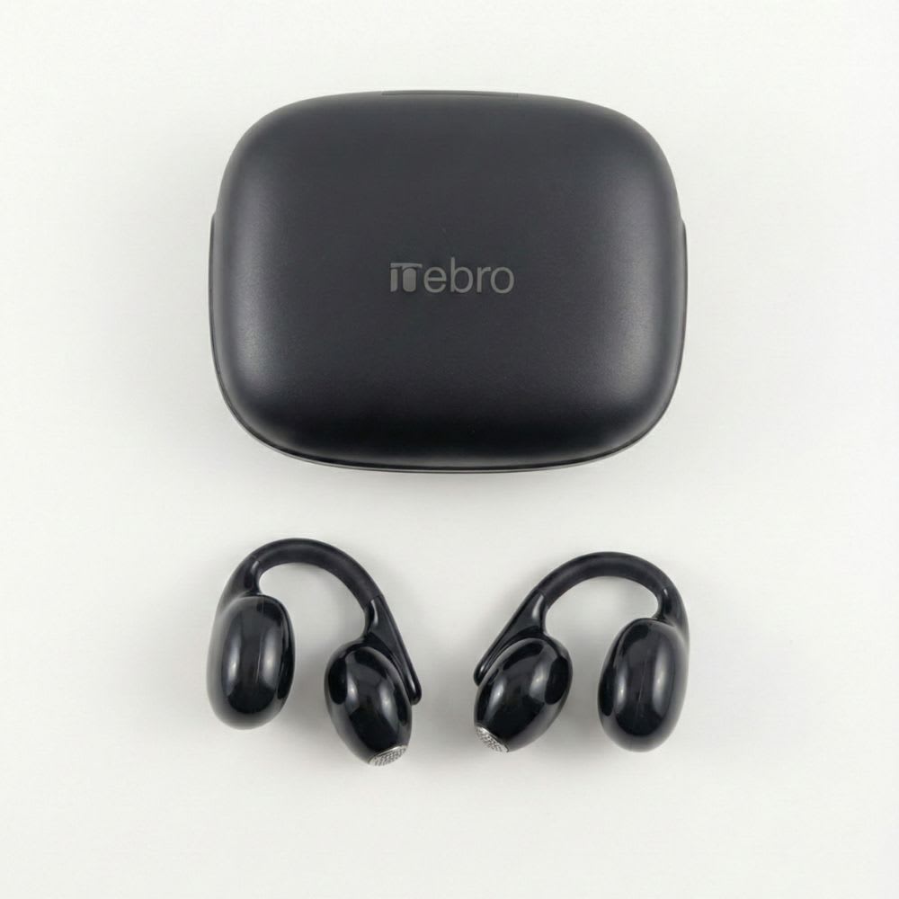 Audífonos Bluetooth clip 40mAh Estuche 400mAh 20h con estuche Nebro WE-5012