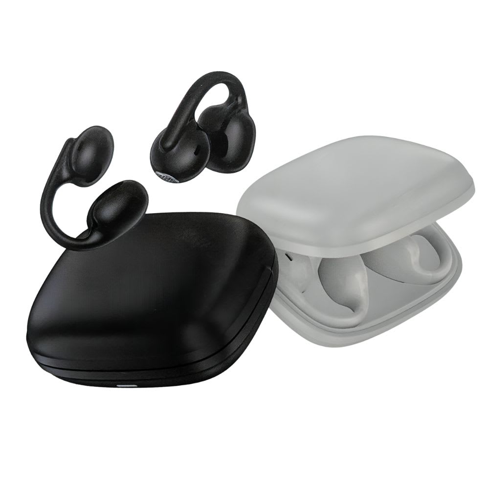 Audífonos Bluetooth clip 40mAh Estuche 400mAh 20h con estuche Nebro WE-501 0