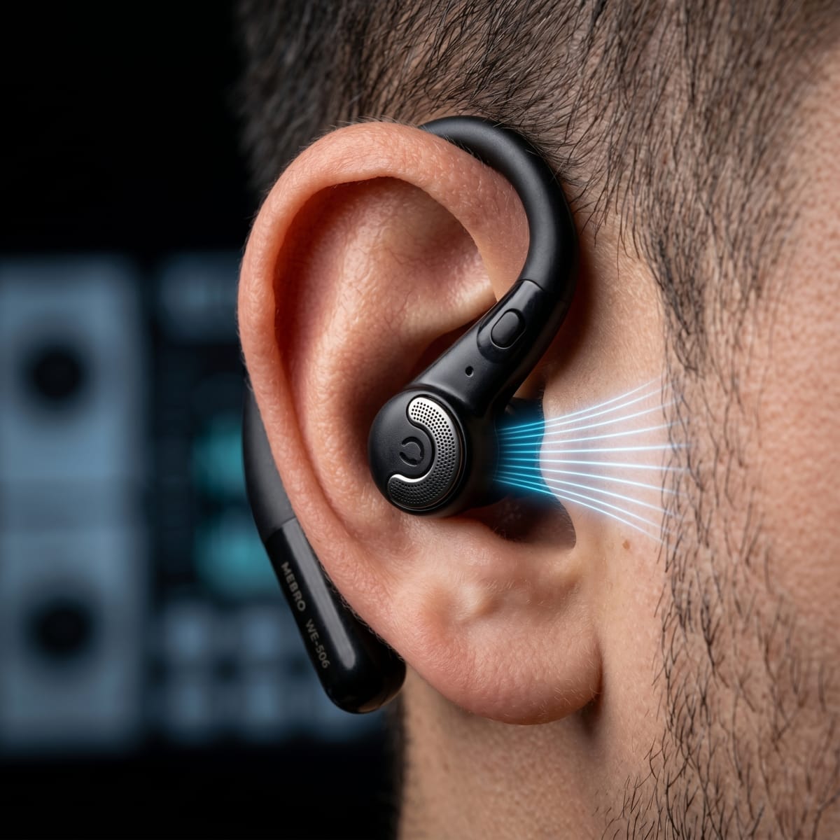 Audífonos Bluetooth OWS NEBRO WE506 Clip Oreja Direccional5