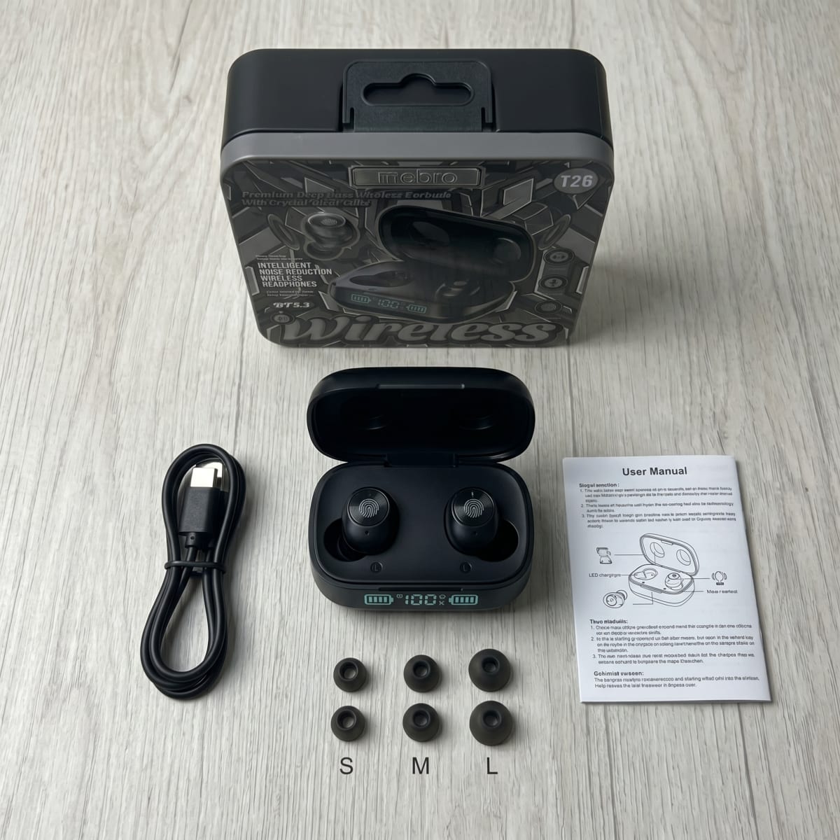 Audífonos Bluetooth NEBRO WET26 Bluetooth 53 Cancela Ruido6