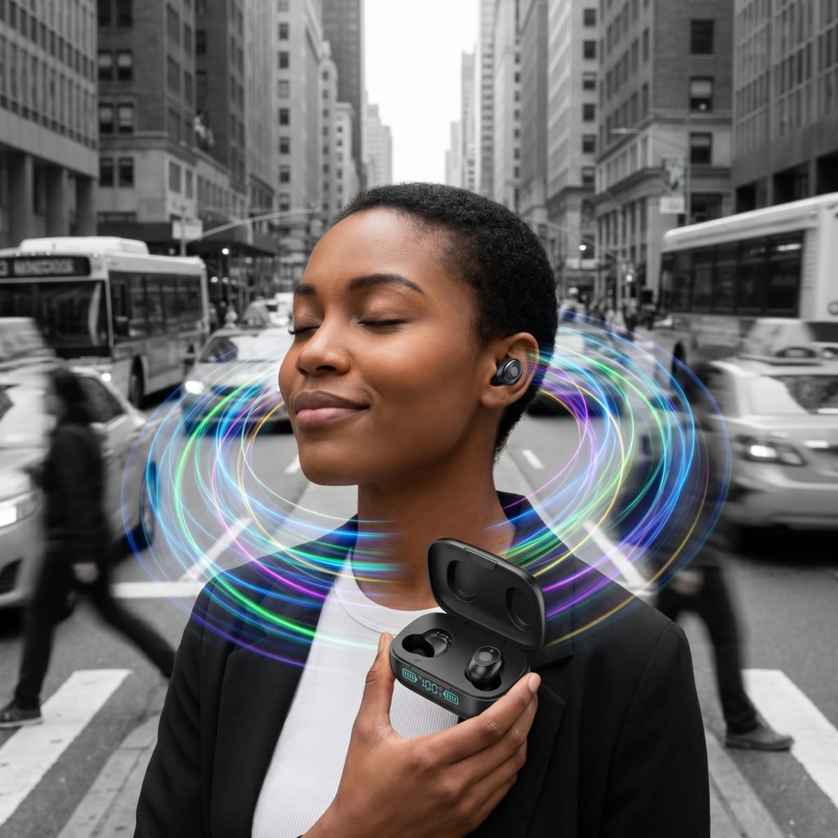 Audífonos Bluetooth NEBRO WET26 Bluetooth 53 Cancela Ruido7