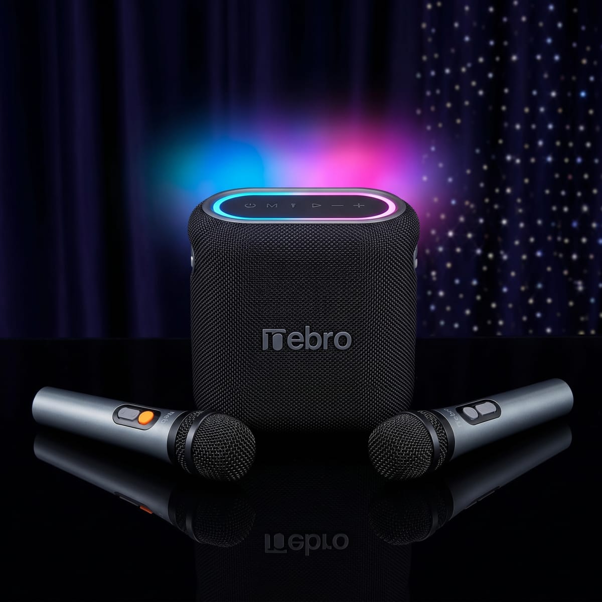 Bocina Bluetooth TWS NEBRO WG080 Bluetooth 40W Carga Rápida5