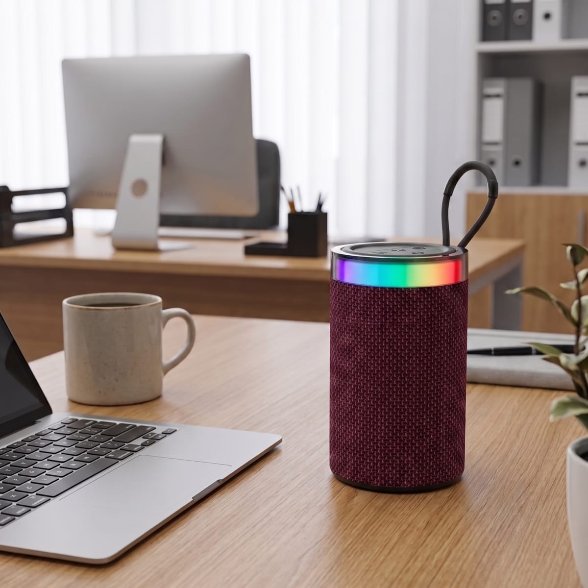 Bocina Nebro WG-181 Bluetooth 5.0 Portátil 5 Horas Negro11