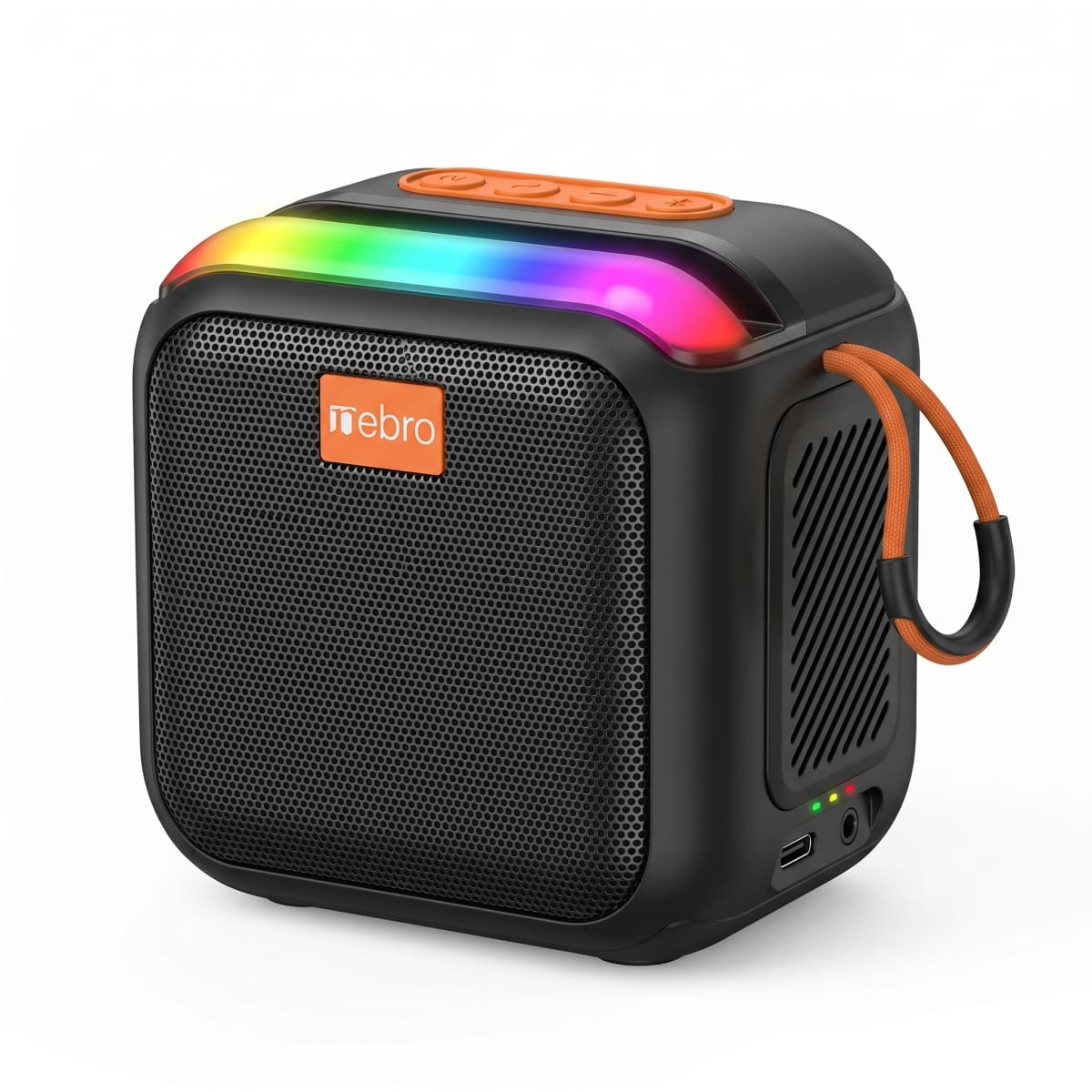 Bocina Inalámbrica Nebro WG-185 Bluetooth 5.3 Sonido Envolvente 360° 8W1
