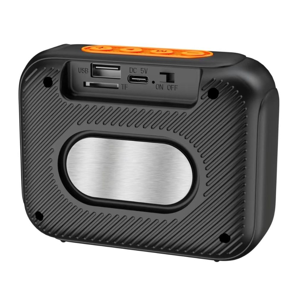 Mini Bocina Nebro 8W 1200mAh Bluetooth recargable, USB TWS WG-1867
