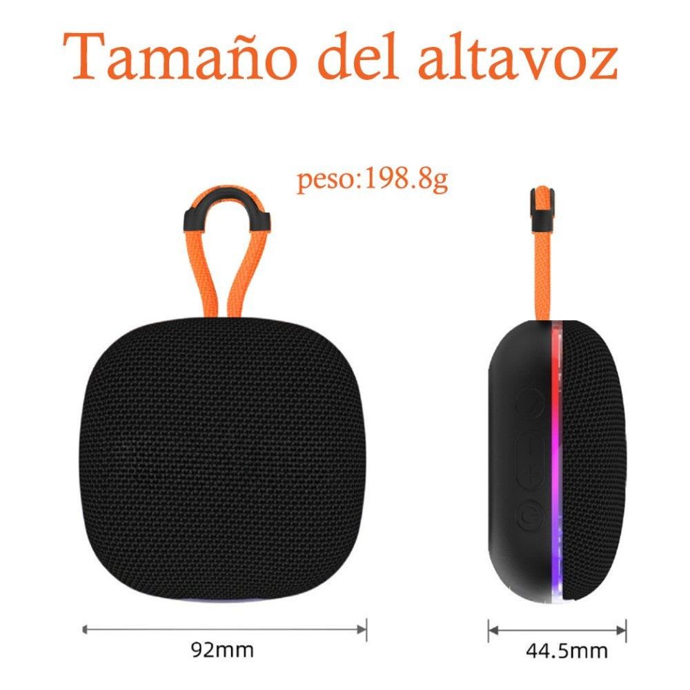 Bocina Nebro 10W 2X5W Bluetooth recargable USB TWS WG-1917