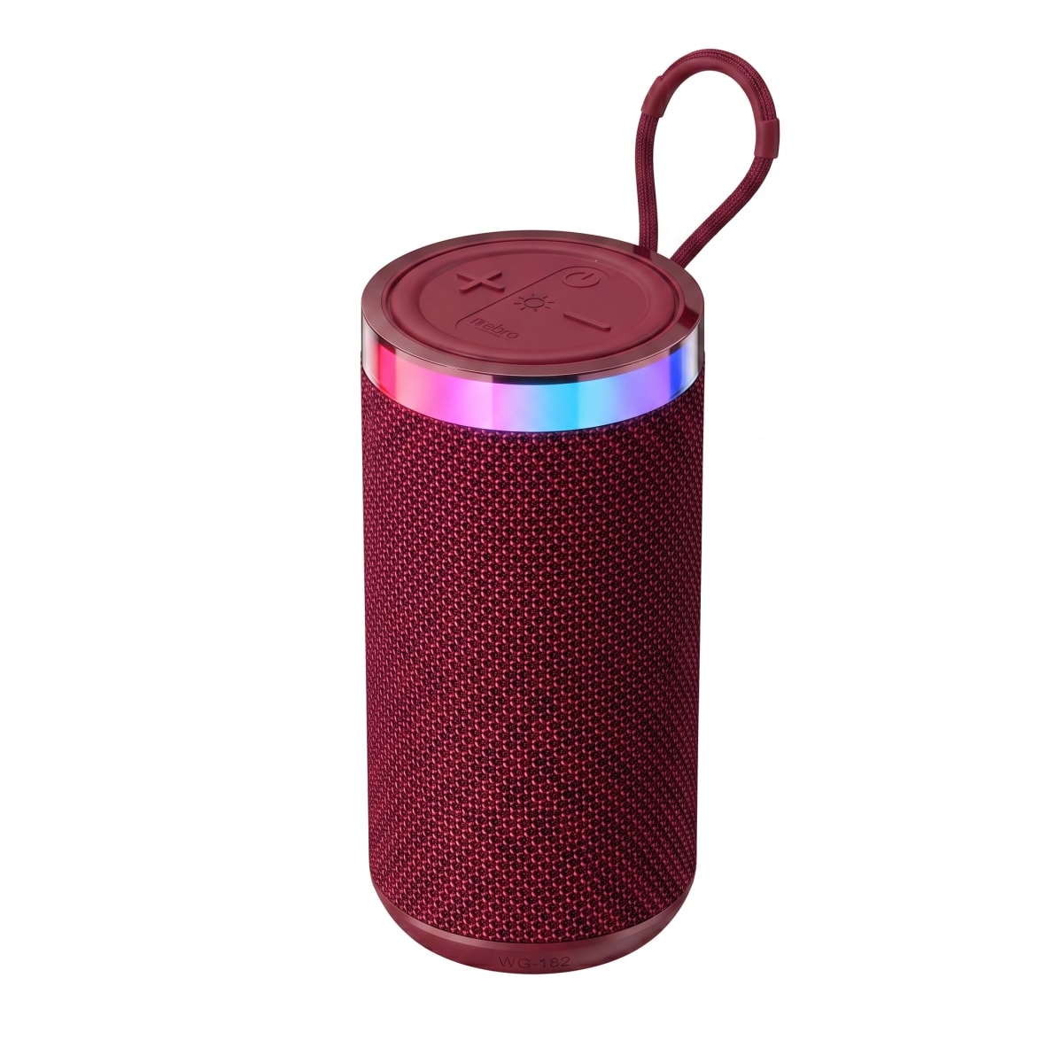 Bocina Bluetooth RGB NEBRO WG182 5W Sonido Envolvente 2000mAh 5