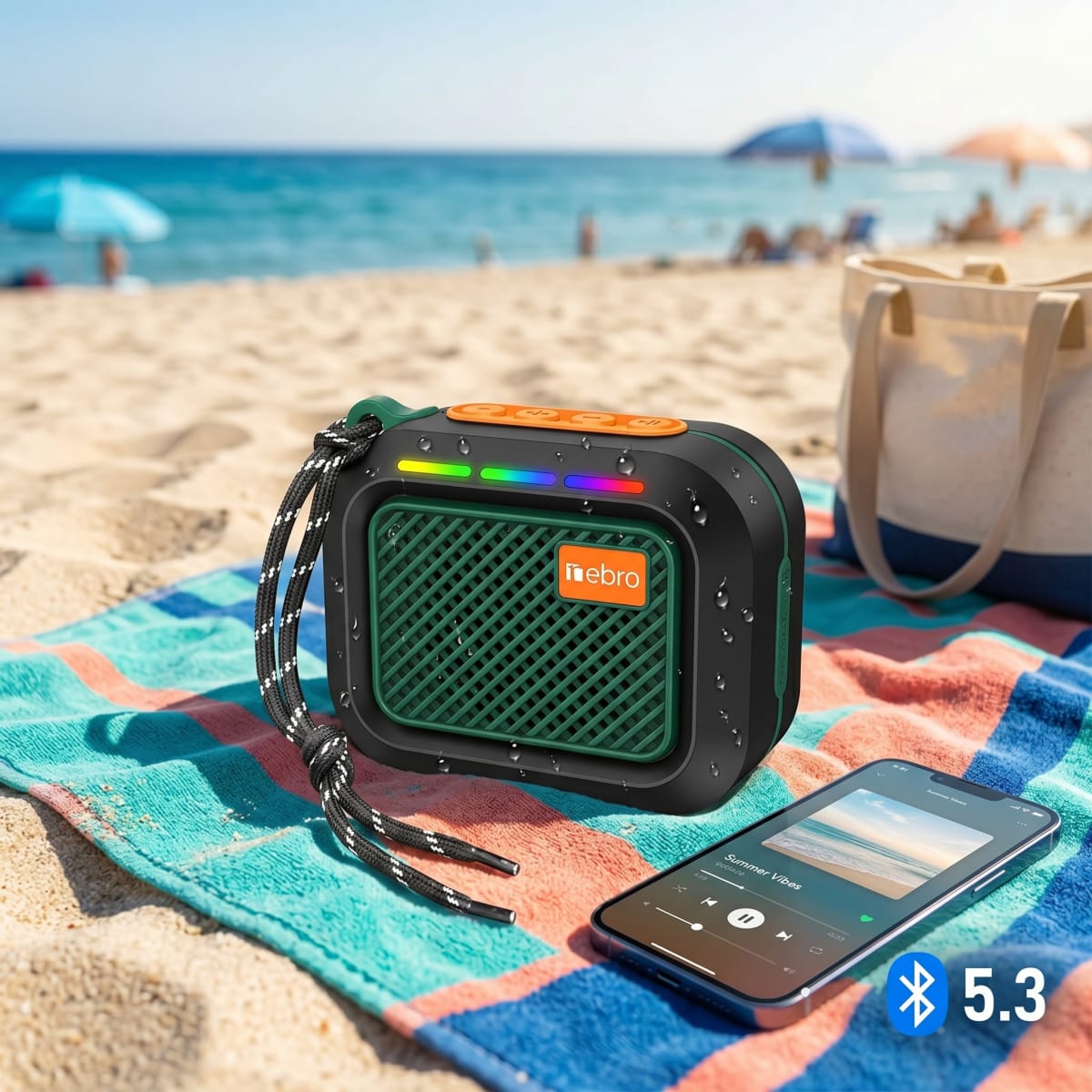 Bocina Bluetooth 5.3 3h 8W NEBRO WG1845