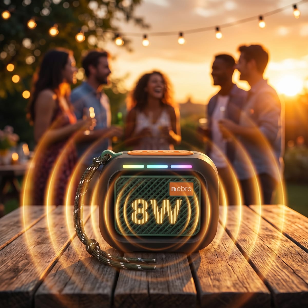 Bocina Bluetooth 5.3 3h 8W NEBRO WG1847