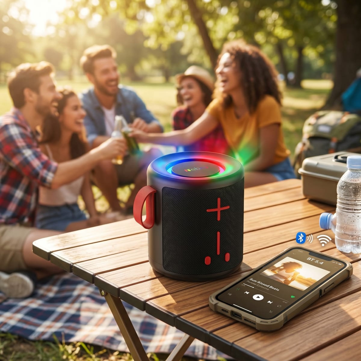 Bocina Bluetooth NEBRO WG190 Bluetooth 54 5W5