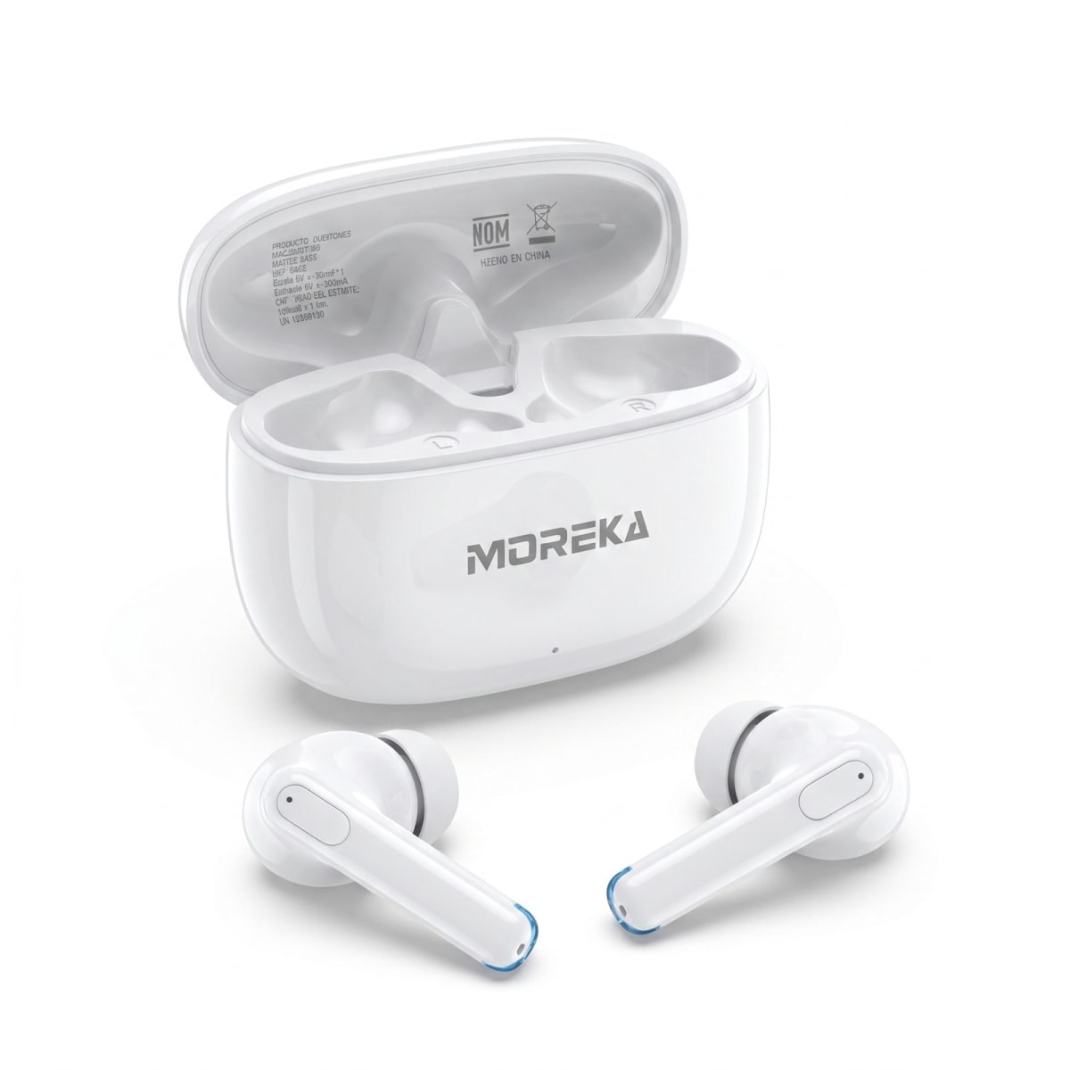 Audífonos Moreka E603 Bluetooth 25h Autonomía Control Táctil6
