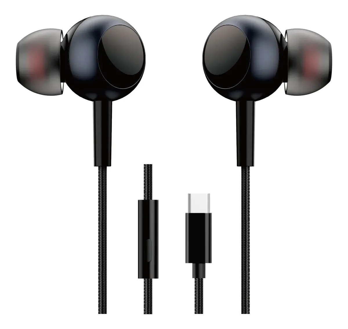 Audífonos Intraurales Nebro WJ-008 USB-C Sonido HD de Alta Resolución1