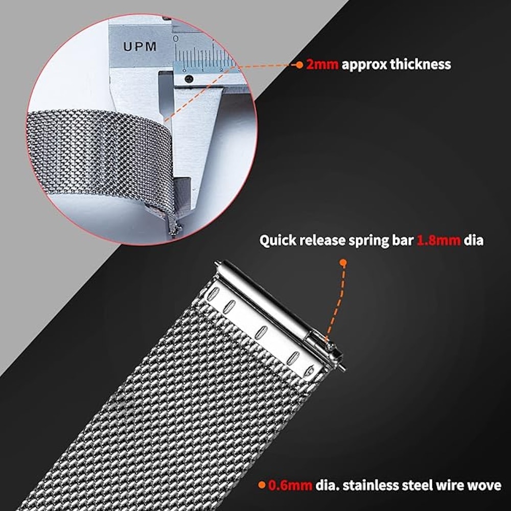 Correa G-TIDE WM22H1 Smartwatch 22mm Acero3