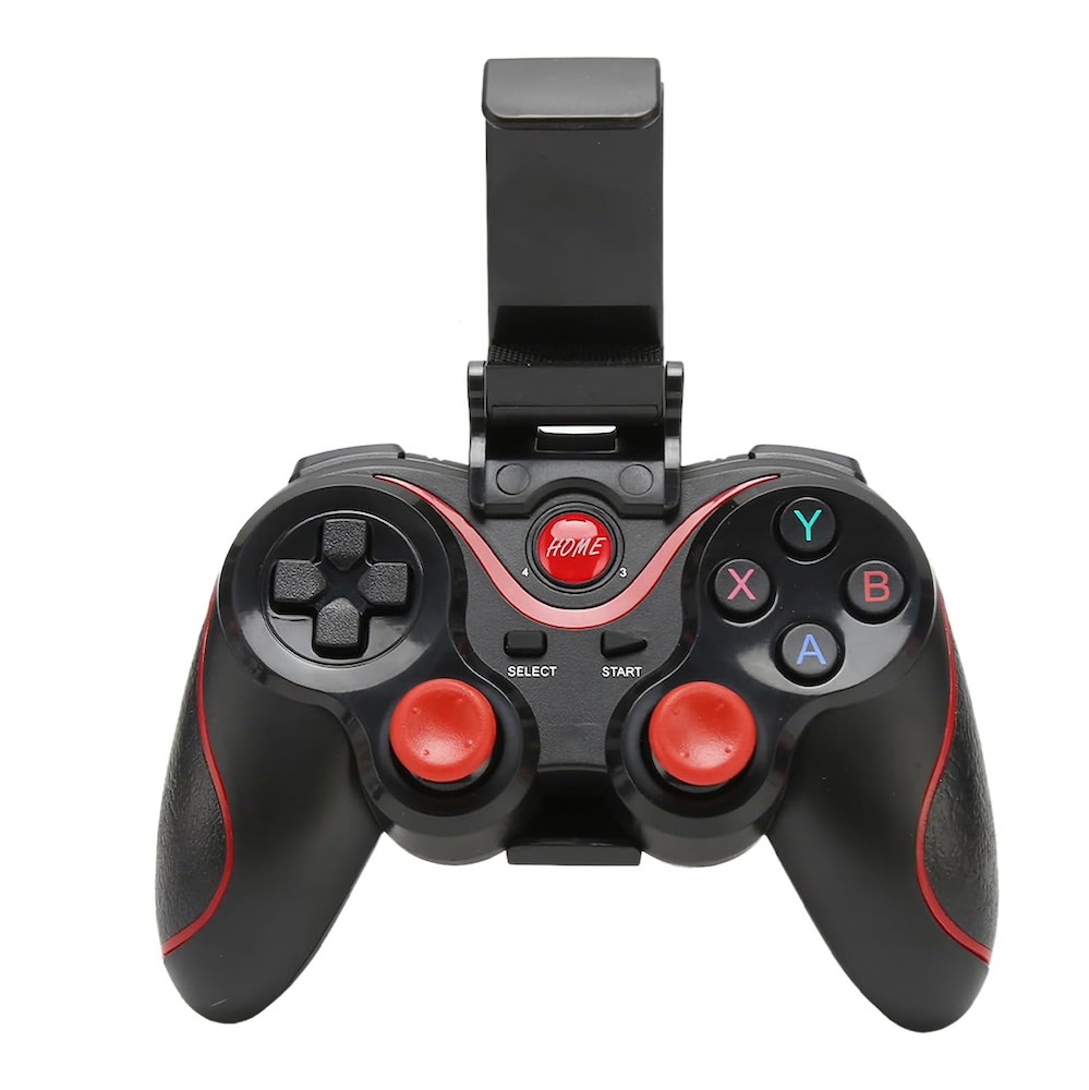 Gamepad Moreka X3 Bluetooth Joystick Compatible con Android/PC/SMART TV Soporte Celular Incluido10