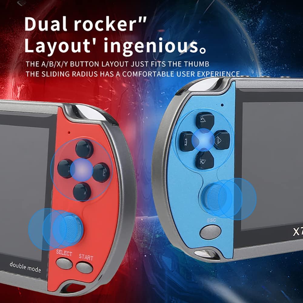 Consola de Videojuegos Portátil DREAMHAX X7 Plus LCD TFT de 4.37