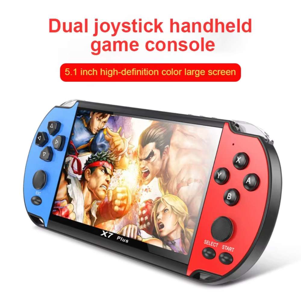 Consola de Videojuegos Portátil DREAMHAX X7 Plus LCD TFT de 4.34