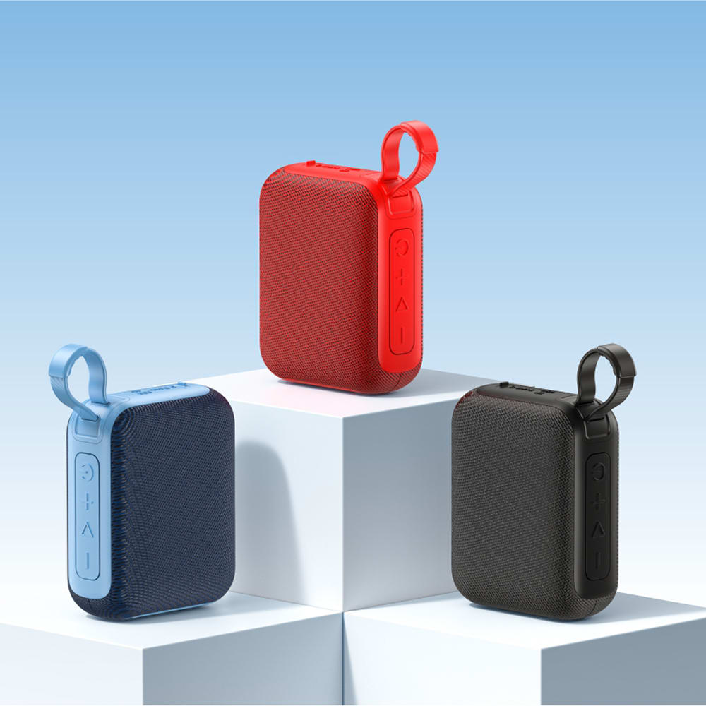 Mini Bocina Nebro 5W 1200mAh Bluetooth recargable, USB TWS WG-1312
