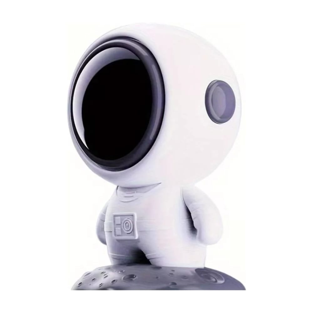 Proyector Bocina Moreka Z18 De Estrella Galaxia Astronauta Lampara De Noche2