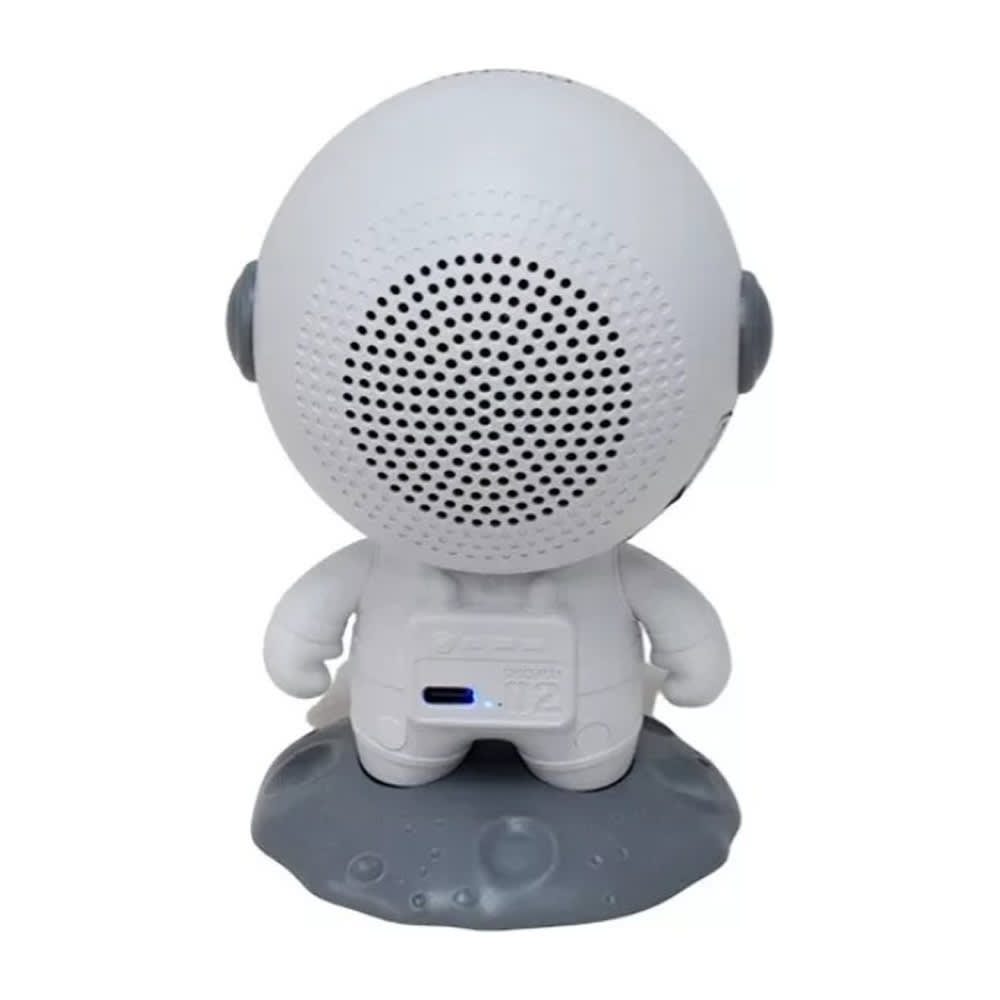 Proyector Bocina Moreka Z18 De Estrella Galaxia Astronauta Lampara De Noche4