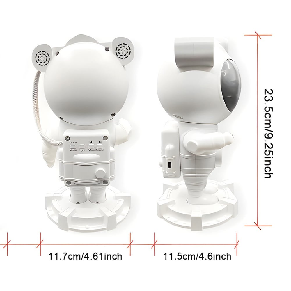 Proyector De Estrella Galaxia Astronautas Lampara De Noche Z19 7