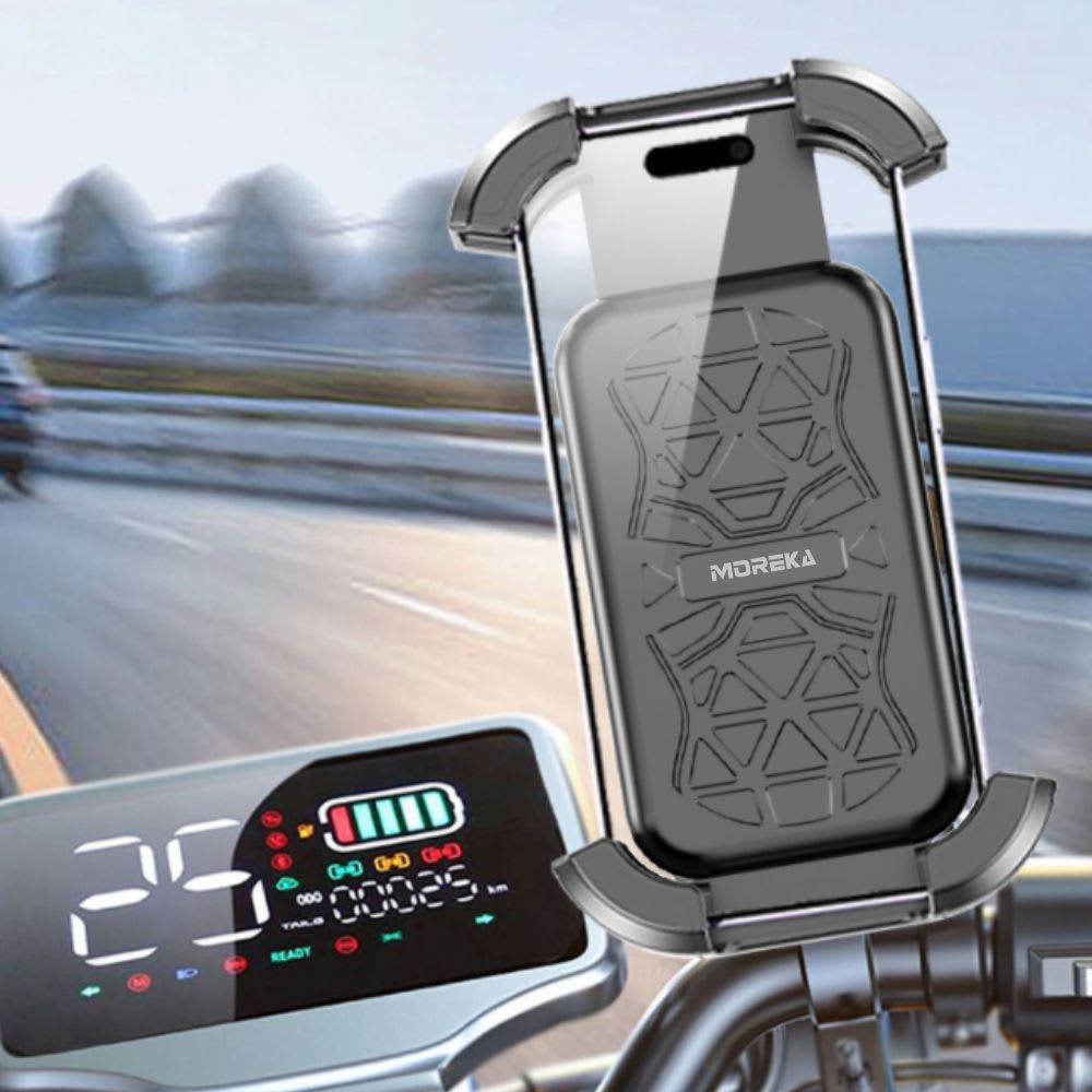Soporte para Celular Moreka ZJ-013 para fijar al espejo Motocicletas Bicicletas4
