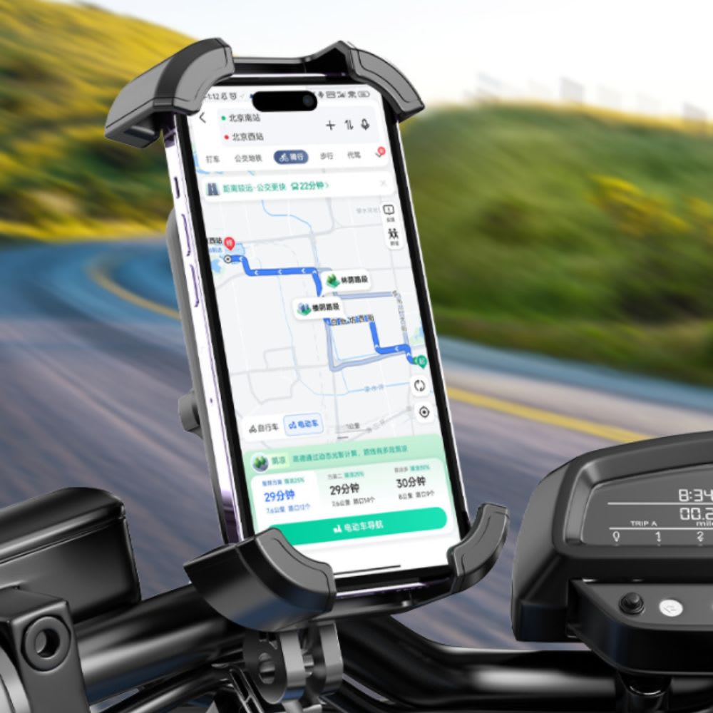 Soporte para Celular Moreka ZJ-013 para fijar al espejo Motocicletas Bicicletas3